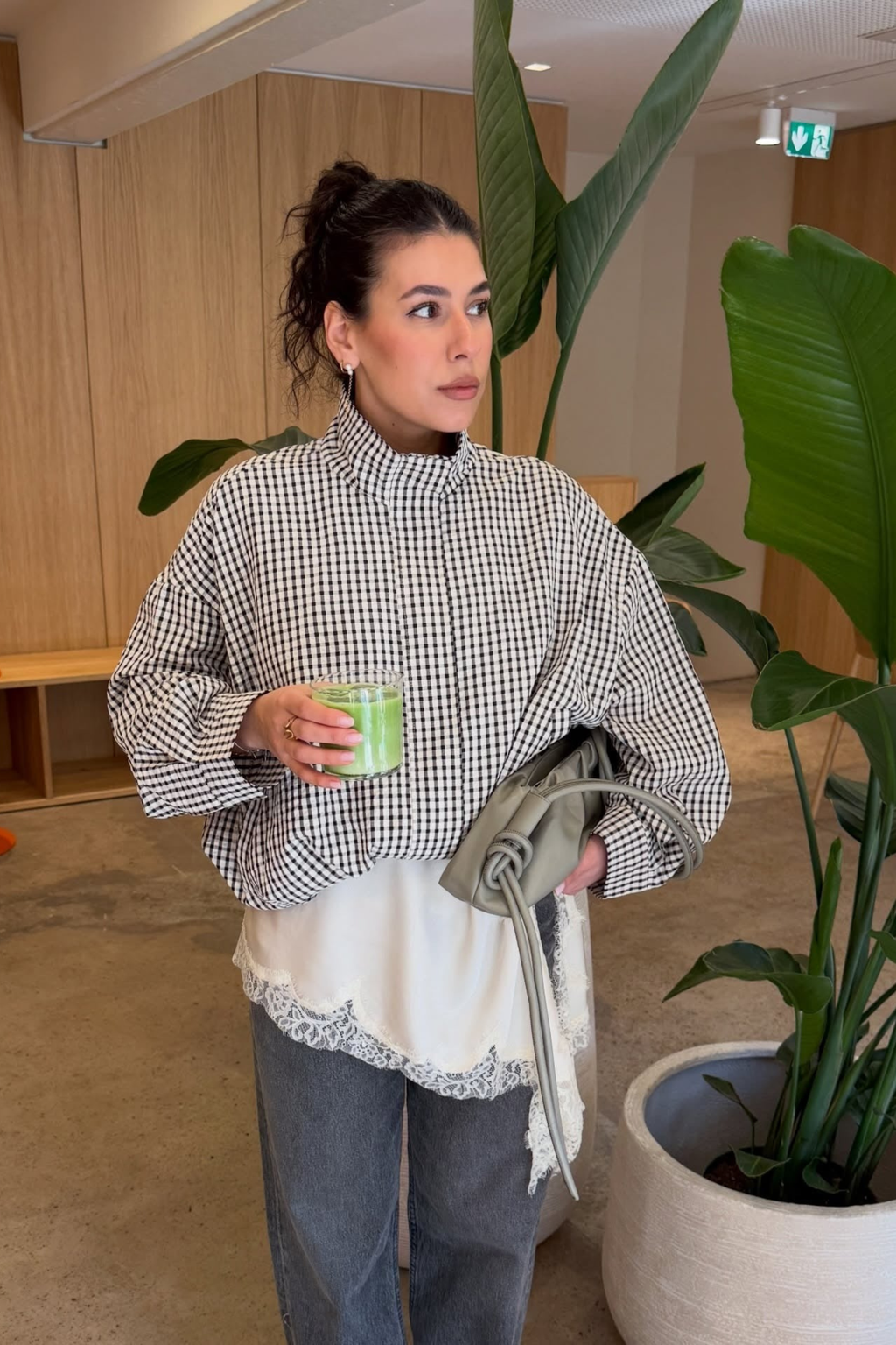 Vintage Plaid Lightweight Jacket