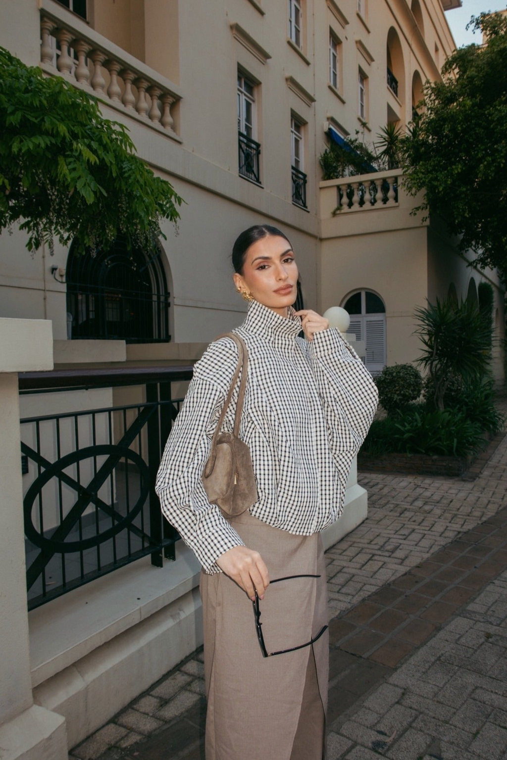Vintage Plaid Lightweight Jacket